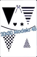 - Stencil 20x30cm Modelo 045 -